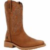 Rocky MonoCrepe 12in Western Boot, COGNAC, W, Size 10.5 RKW0433